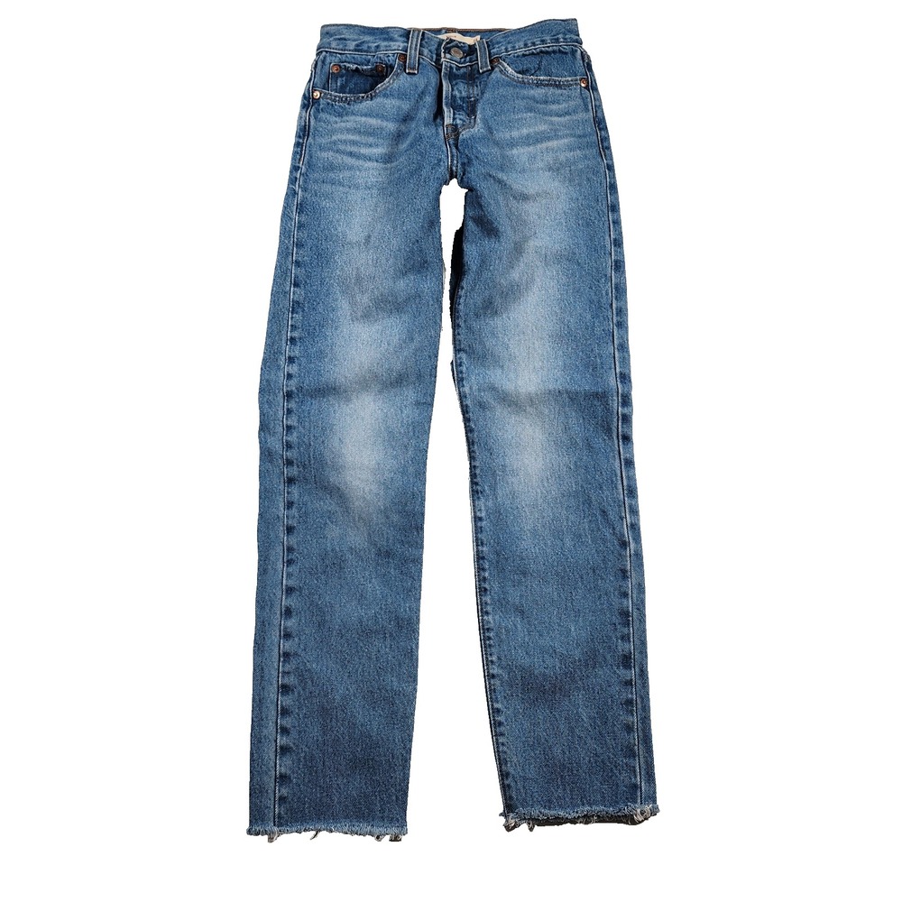 Levis Premium Jeans Womens 24 Wedgie Denim Straight Leg Chic 90s